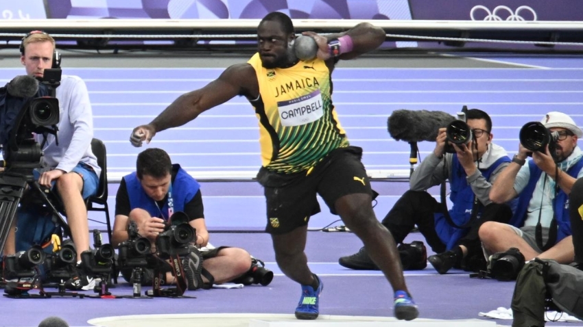 Jamaica’s Rajindra Campbell makes history with shot put bronze medal in Paris
