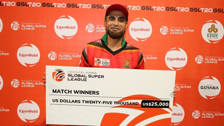 Guyana Amazon Warriors rebound to beat Hampshire Hawks in Global Super League