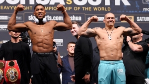 Joshua v Usyk: AJ aims to keep it simple as Fury looms large over capital clash