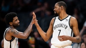 Durant excited by Irving&#039;s Barclays Center return: &#039;I&#039;m glad this is all behind us&#039;