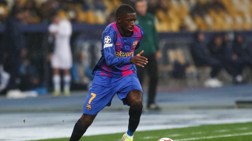 Dembele included in Barca squad for Benfica clash