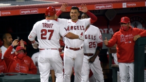 Trout fires Angels to victory over Astros, Bellinger and Tatis injured