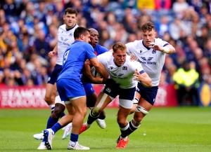 Huw Jones says Scotland ‘think we can beat anyone’ at Rugby World Cup