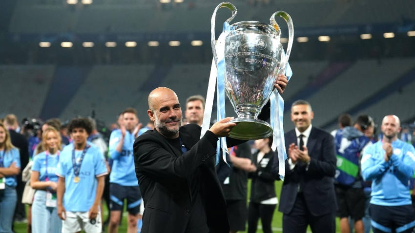 Manchester City treble-winners can be judged among the greats – Pep Guardiola