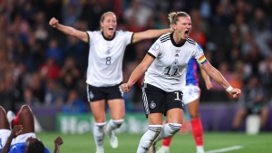 Germany 2-1 France: Record-breaking Popp&#039;s double sets up Wembley showdown with England