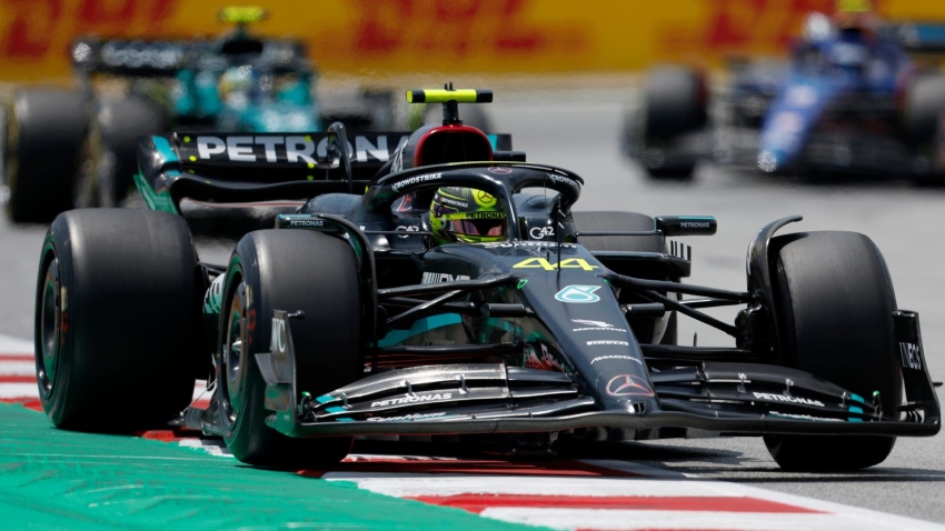 Lewis Hamilton toils in 12th as Max Verstappen and Red Bull dominate in Spain