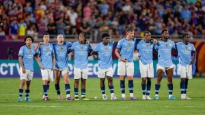 Barcelona 2-2 Man City (4-1 on pens): Blaugrana claim shootout win in storm-delayed friendly