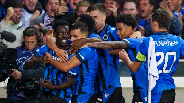 Teenager Sylla earns Club Brugge winning start in Group B