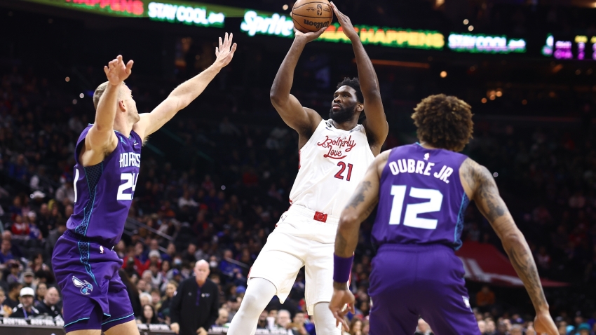 Embiid reaches 50-point mark for second time this season in 76ers win, Zion powers Pels into west lead