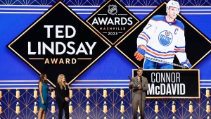 Oilers&#039; Connor McDavid wins third career Hart Trophy as NHL&#039;s MVP