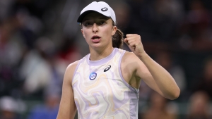 Ominous Swiatek routs Raducanu at Indian Wells, Kvitova saves four match points to oust Pegula