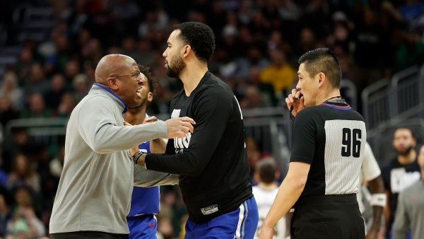 Kings coach Brown wheels out the tech to demonstrate refereeing inconsistencies