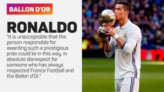Ronaldo refutes France Football claims of Messi and Ballon d&#039;Or motivation