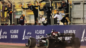 F1 2021: Hamilton holds off Verstappen to claim thrilling Bahrain win