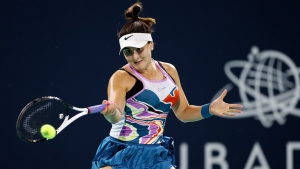 Andreescu makes early exit in Abu Dhabi after Hua Hin injury