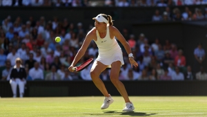 Wimbledon: Rybakina roars into first slam final with stunning upset of Halep