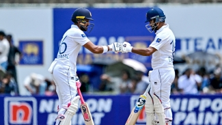 Chandimal and Karunaratne hand Sri Lanka comfortable advantage