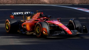 Ferrari’s Charles Leclerc ends Red Bull run with surprise pole for Azerbaijan GP