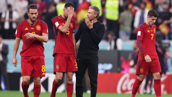Luis Enrique looks at the big picture after Germany peg Spain back