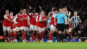 Arsenal hit with £40,000 fine over players&#039; reaction to incident in Newcastle draw