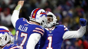 Record-setting Allen leads Bills charge into divisional round with Patriots rout