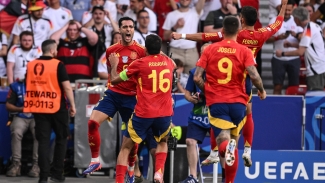 Spain celebrate win &#039;like a Euros final&#039; after late Merino magic against Germany