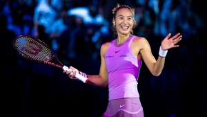 WTA Finals: Zheng powers past Paolini to join Sabalenka in last four