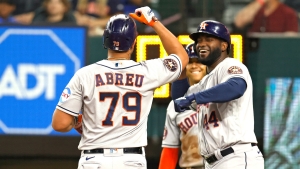 MLB: Abreu has 7 RBIs, Astros pound Scherzer in rout of Rangers on Wednesday