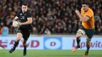 New Zealand 40-14 Australia: All Blacks on brink of Rugby Championship title after emphatic win