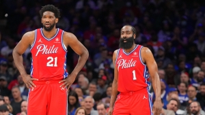 Harden believes 76ers teammate Embiid &#039;deserves&#039; to be MVP