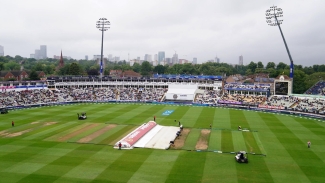 Final day of first Ashes Test under way after morning rain at Edgbaston