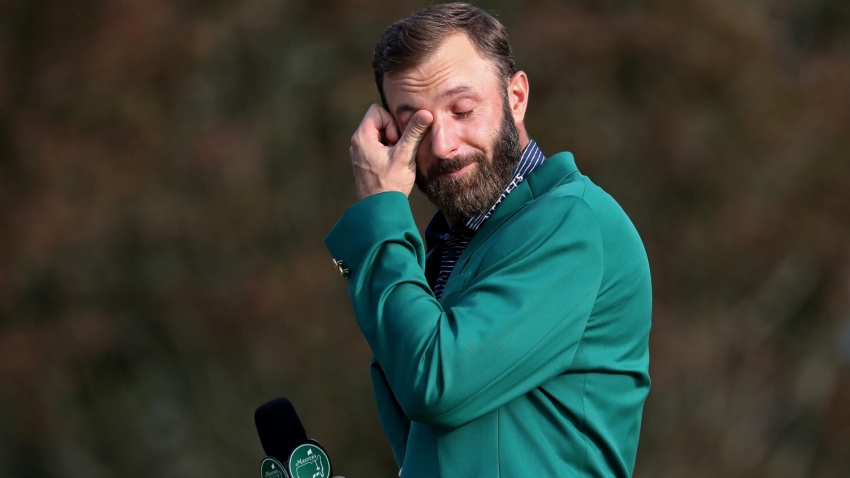 The Masters: Johnson starts title defence with Westwood, Spieth last out