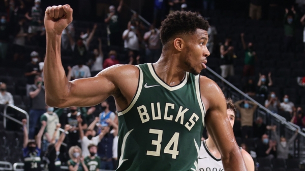 Giannis toning down flex celebrations to save energy