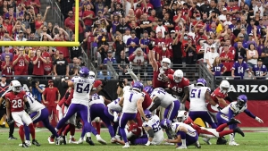 Zimmer bemoans &#039;easy&#039; field goal miss as &#039;fortunate&#039; Cardinals move to 2-0