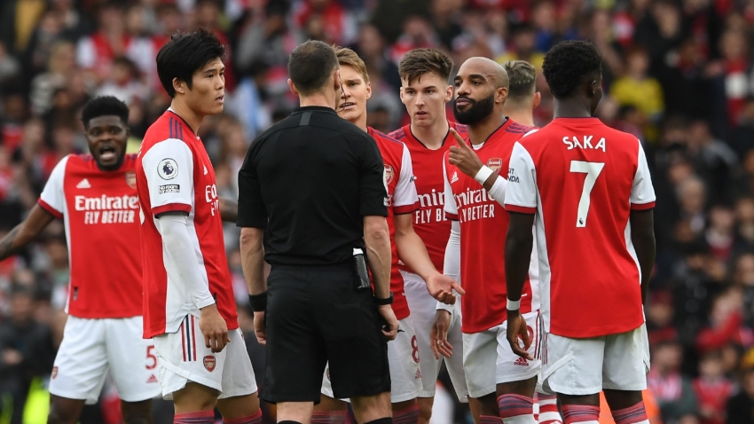 Arsenal fined for failing to control players during Man City clash