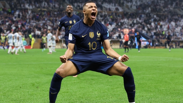 Mbappe becomes youngest player to reach 10 World Cup goals in Argentina v France thriller