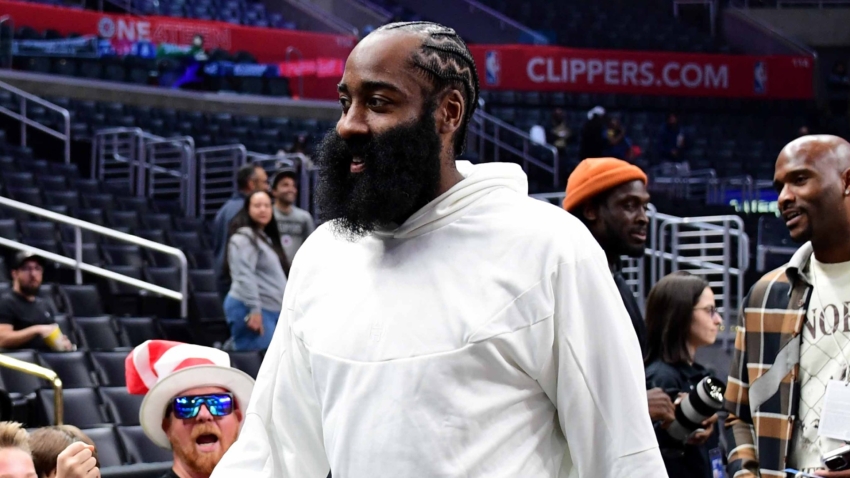 Harden could make Clippers debut Monday against the Knicks