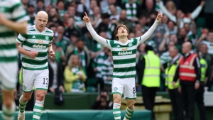 Celtic 3-2 Rangers: Kyogo double in Old Firm battle helps Bhoys close in on title