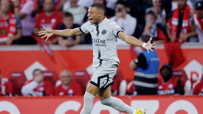 Mbappe equals Ligue 1 record with goal after just eight seconds in PSG&#039;s clash with Lille