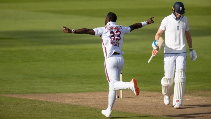 West Indies grab three late wickets on day one as third Test against England in the balance