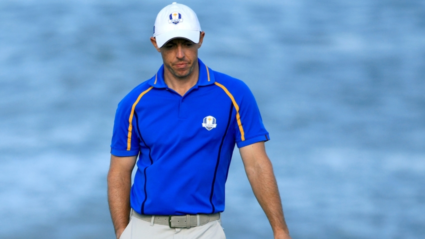 Ryder Cup: McIlroy benched for Saturday&#039;s foursomes as Europe face uphill taskwhit