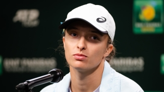 Swiatek faces rib injury tests before Miami title defence after painful Indian Wells defeat