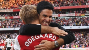 Arteta chuffed with Arsenal mentality in ugly win but tempers title talk
