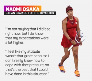 Tokyo Olympics Recap: Biles put &#039;mental health first&#039; with withdrawal, Osaka suffers shock defeat