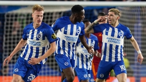 Danny Welbeck strike not enough for Brighton to overturn Roma deficit