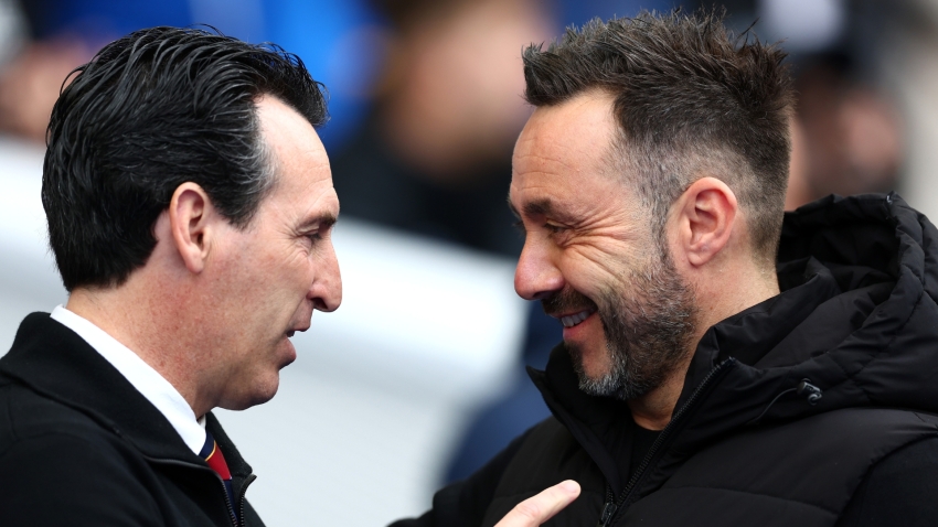 Emery has no complaints after tired Aston Villa lose late on at Brighton