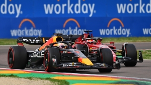 Verstappen wins Leclerc duel to prevail in Imola sprint