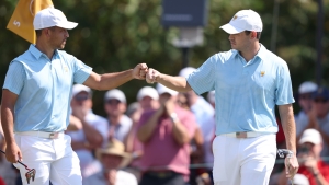 Cantlay, Schauffele and the United States enjoy red-hot Presidents Cup start