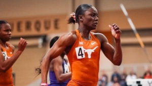 Alfred ran a world-leading 21.91 at the Tom Jones Memorial on Friday.