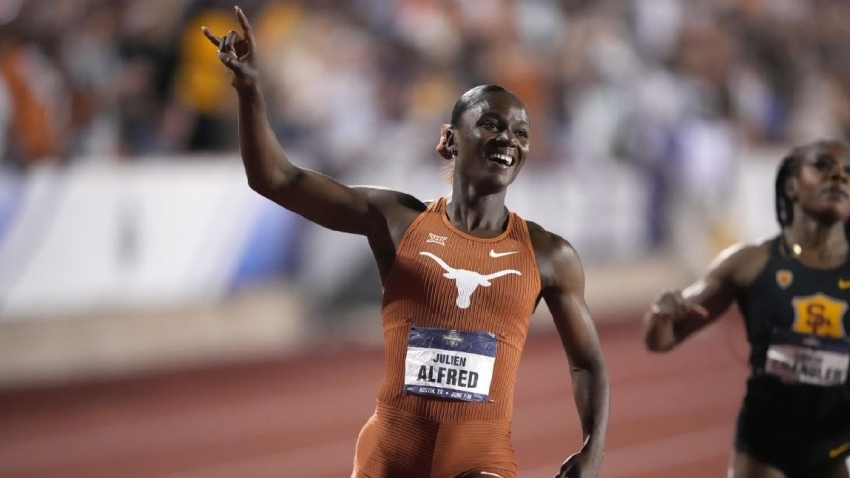 Julien Alfred has perfect ending to collegiate career with triple gold and national team title; Ackera Nugent wins epic hurdles clash